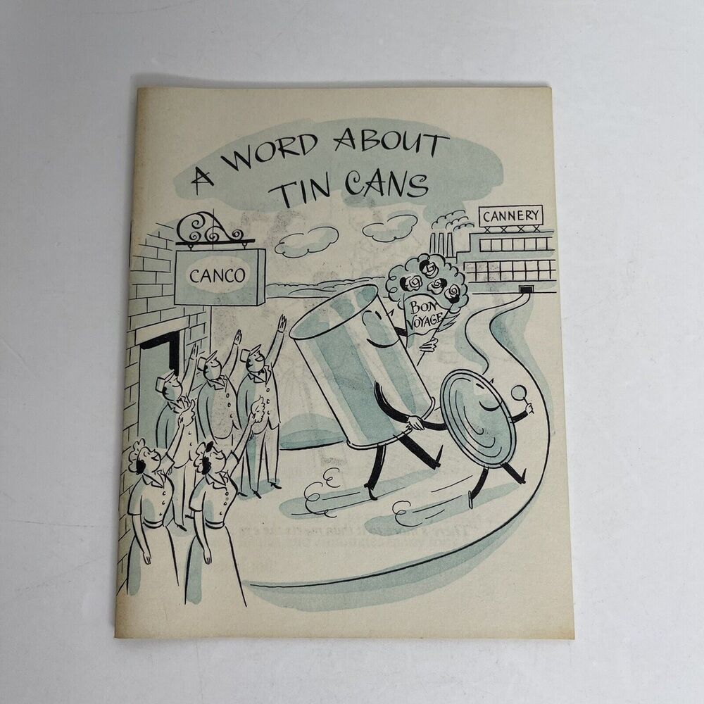 A World About Tin Cans‎ Canco A1-3 50-CG USA Booklet Paperback